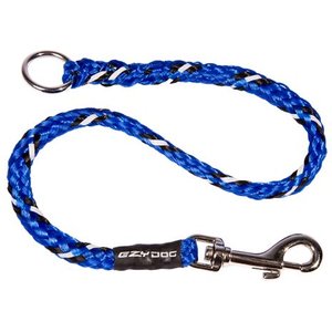 EzyDog Standard Dog Leash Extension, Blue, 24-in 