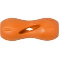 West Paw Qwizl Tough Treat Dispensing Dog Chew Toy, Tangerine Orange, Large