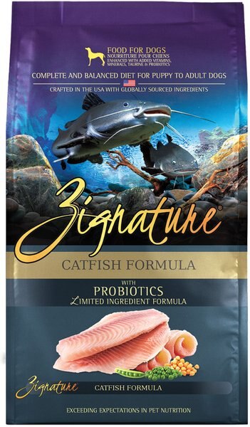 Zignature Catfish Limited Ingredient Formula Grain-Free Dry Dog Food, 25-lb bag slide 1 of 8