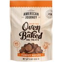 American Journey Turkey Recipe Grain-Free Oven Baked Crunchy Biscuit Dog Treats, 8-oz
