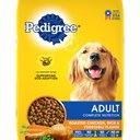 Pedigree Adult Complete Nutrition Roasted Chicken, Rice & Vegetable Flavor Dry Dog Food, 17-lb bag