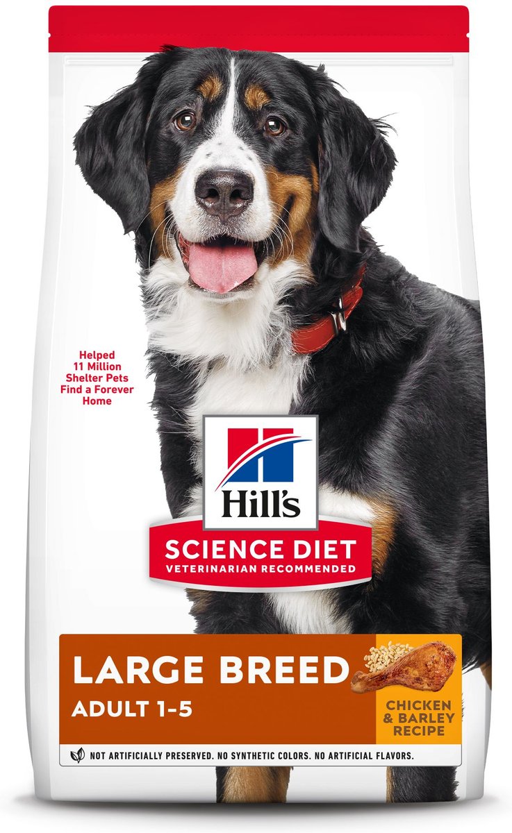 Hill's Science Diet Dry Dog Food Large Breed, Chicken & Barley Recipe