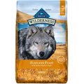 Blue Buffalo Wilderness Flatland Feast Turkey, Quail & Duck Formula Grain-Free Dry Dog Food, 22-lb bag