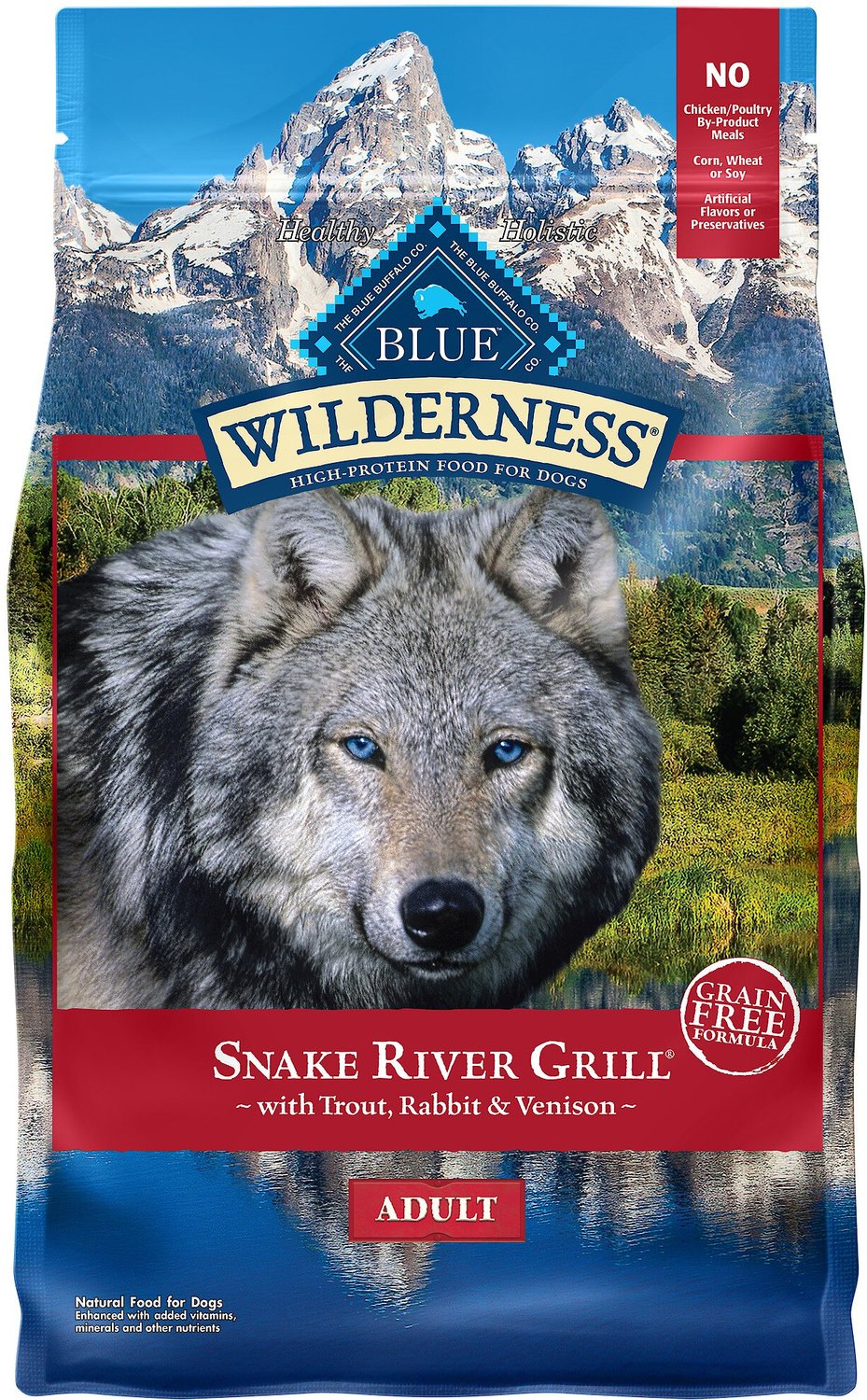 Blue Buffalo Wilderness Snake River Grill Trout, Venison & Rabbit