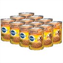 Pedigree Chopped Ground Dinner With Chicken Canned Dog Food, 22-oz, case of 12