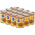 Pedigree Chopped Ground Dinner Beef, Bacon & Cheese Flavor Canned Dog Food, 22-oz, case of 12