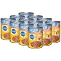 Pedigree Puppy Chopped Ground Dinner With Chicken & Beef Canned Dog Food, 13.2-oz, case of 12