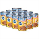 Pedigree Puppy Chopped Ground Dinner With Chicken & Beef Canned Dog Food, 13.2-oz, case of 12