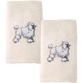 Avanti Linens Dog 2-Pack Hand Towel, Poodle