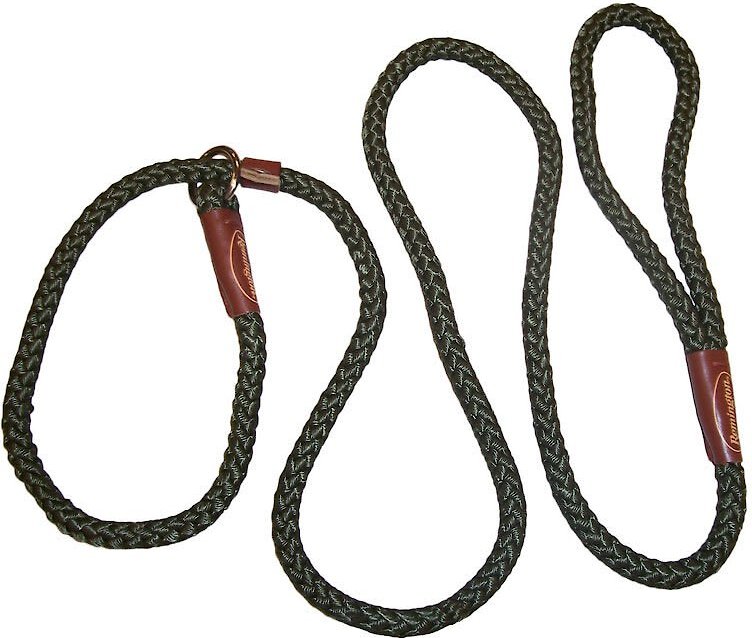 REMINGTON Rope Dog Slip Lead, Green, 6 