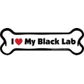 Imagine This Company Bone Magnet, Black Lab