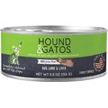 Hound & Gatos 98% Lamb & Liver Formula Grain-Free Canned Cat Food, 5.5-oz, case of 24