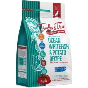 Tender & True Limited Ingredient Grain-Free Ocean Whitefish & Potato Recipe Dry Dog Food, 23-lb bag