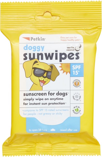 Petkin SPF 15 Doggy Sun Wipes, 20 count slide 1 of 8