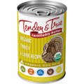 Tender & True Organic Turkey & Liver Recipe Grain-Free Canned Dog Food, 12.5-oz, case of 12