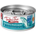 Tender & True Limited Ingredient Ocean Whitefish & Potato Recipe Grain-Free Canned Cat Food, 5.5-oz, case of 24
