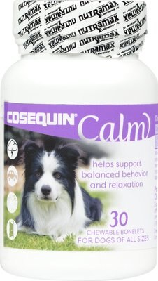 Nutramax Cosequin Calm Chewable Tablets Dog Supplement, slide 1 of 1