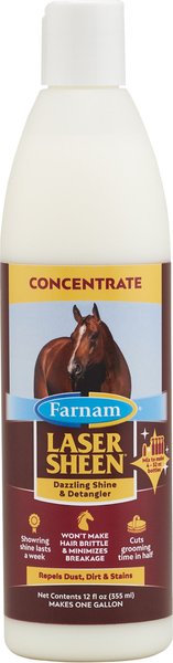 Farnam Laser Sheen Concentrate Horse Shine & Detangler, 12-oz bottle slide 1 of 7
