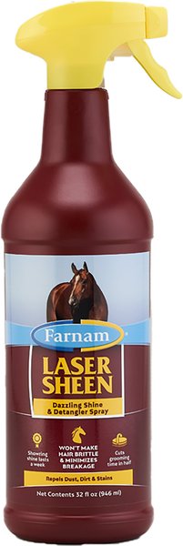 Farnam Laser Sheen Horse Shine & Detangler, 32-oz bottle slide 1 of 5