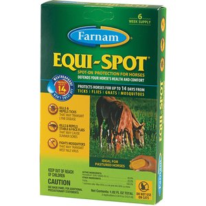 Farnam Equi-Spot Horse Spot-On Fly Control, 3 treatments