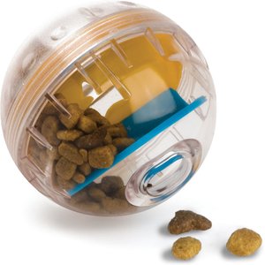 Pet Zone IQ Treat Dispenser Ball Dog Toy, 3-in