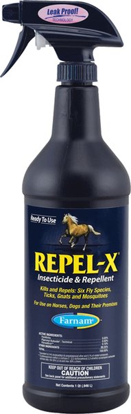 Farnam Repel-X Horse Insecticide & Repellent, 32-oz bottle slide 1 of 4