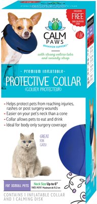 Calm Paws Inflatable Protective Dog & Cat Collar, slide 1 of 1