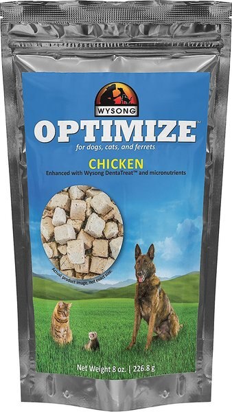 Wysong Optimize Chicken Dog, Cat & Ferret Food Topper, 8-oz bag slide 1 of 1