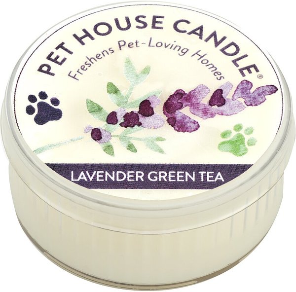 Pet House Lavender Green Tea Natural Soy Candle, 1.5-oz jar slide 1 of 3