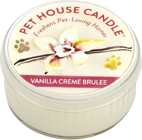 Pet House Vanilla Creme Brulee Natural Soy Candle, 1.5-oz jar slide 1 of 3