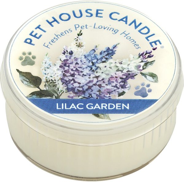 Pet House Lilac Garden Natural Soy Candle, 1.5-oz jar slide 1 of 3