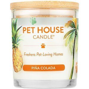 Pet House Pina Colada Natural Soy Candle, 9-oz jar