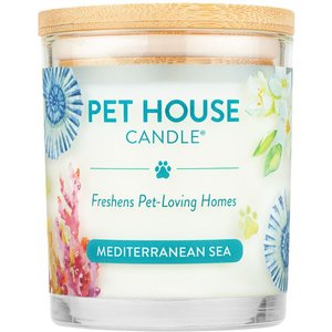 Pet House Mediterranean Sea Natural Soy Candle, 9-oz jar