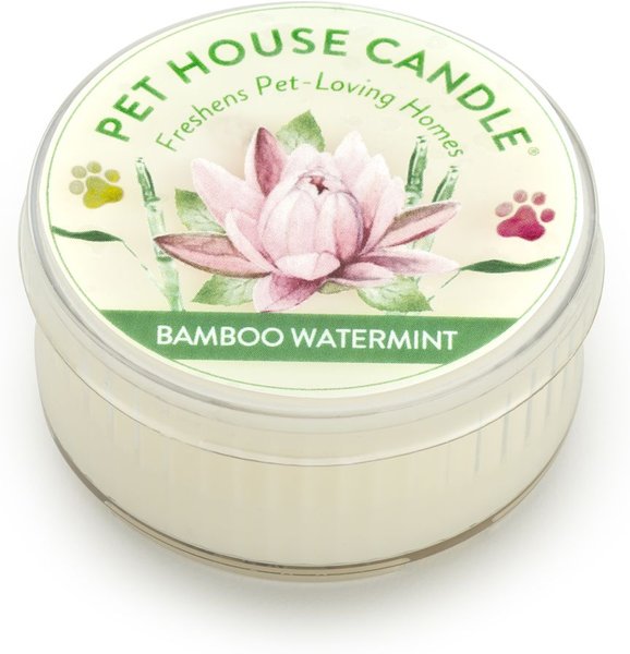 Pet House Bamboo Watermint Natural Soy Candle, 1.5-oz jar slide 1 of 3