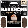 Pet Qwerks Barkbone Mesquite Chicken Flavor Tough Dog Chew Toy, Small