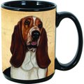Pet Gifts USA My Faithful Friend Dog Breed Coffee Mug, Basset, 15-oz