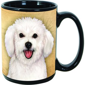 Pet Gifts USA My Faithful Friend Dog Breed Coffee Mug, Bichon, 15-oz