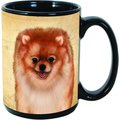 Pet Gifts USA My Faithful Friend Dog Breed Coffee Mug, Pomeranian, 15-oz