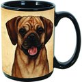 Pet Gifts USA My Faithful Friend Dog Breed Coffee Mug, Puggle, 15-oz