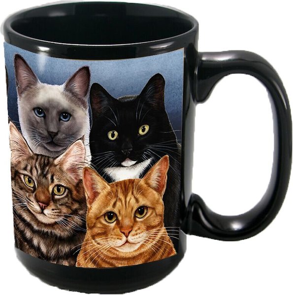 Cat Coffee Mug Cat Mug 15oz