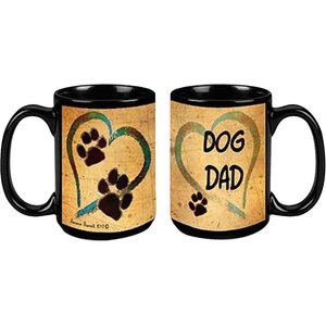 Couple Mugs Dog Mom 15oz Coffee Mug Set Coffee Cup Couple Gift Dog Dad Animal Lover his and Hers Gifts for him Funny Gifts for her