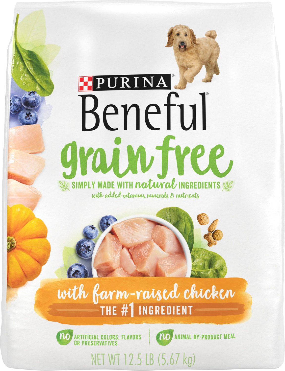 Purina Beneful Grain Free with Real Farm-Raised Chicken ...