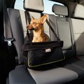 Animal Planet Dog Vehicle Booster Seat, Black w/ Green Trim