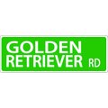 Imagine This Company Dog Breed Street Sign, Golden Retriever