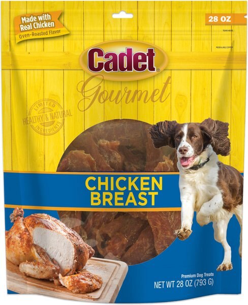 Cadet Gourmet Chicken Breast Dog Treats, 28-oz bag slide 1 of 10