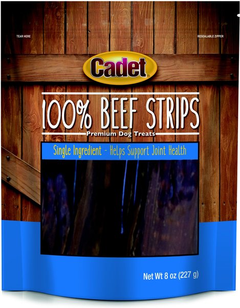 Cadet Butcher Beef Dog Treats, 8-oz bag slide 1 of 10