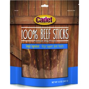 Cadet Beef Sticks for Dogs, 12-oz bag