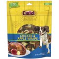 Cadet Gourmet Chicken & Apple Wraps Dog Treats, 14-oz bag