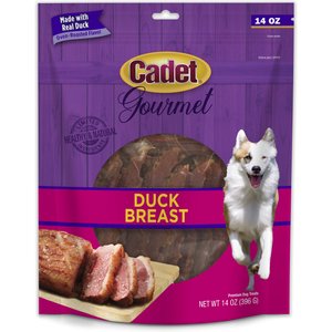 Cadet Gourmet Duck Breast Dog Treats, 14-oz bag