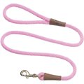 Mendota Products Large Snap Solid Rope Dog Leash, Hot Pink, 6-ft long, 1/2-in wide